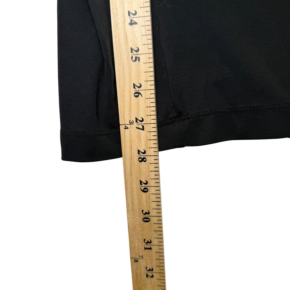 Calia Black Wide Leg Cropped‎ Pants Pleated Elastic Waist Lightweight Casual - Picture 11 of 12